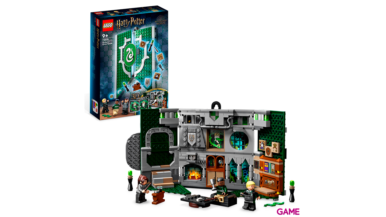 LEGO Harry Potter Estandarte de la Casa Slytherin 76410-5
