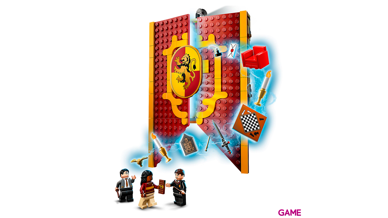 LEGO Harry Potter Estandarte de la Casa Gryffindor 76409-3