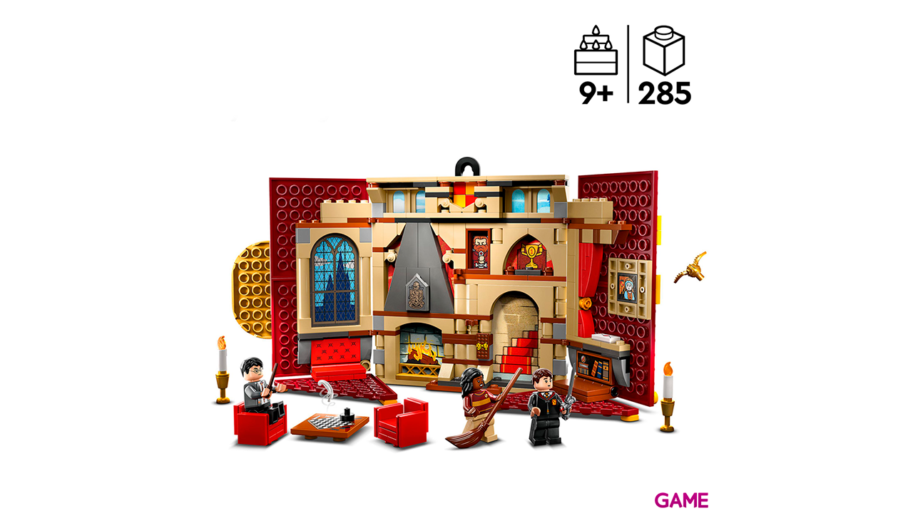 LEGO Harry Potter Estandarte de la Casa Gryffindor 76409-4