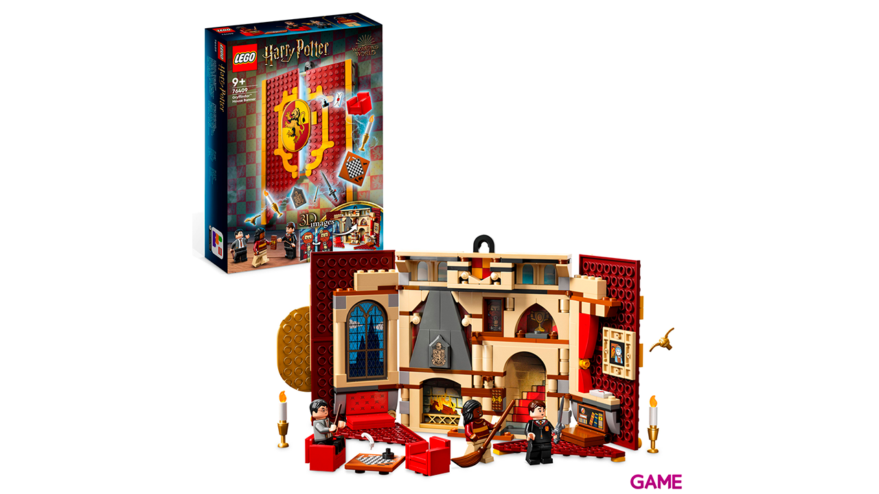 LEGO Harry Potter Estandarte de la Casa Gryffindor 76409-5