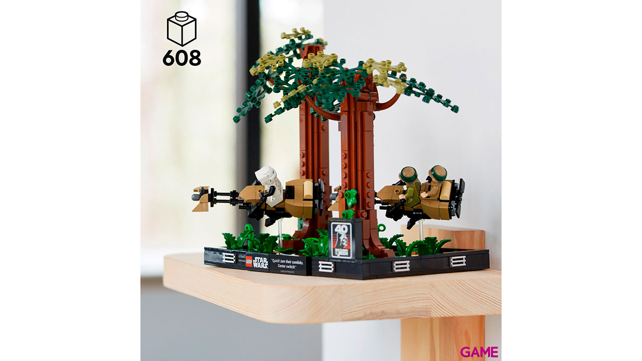 LEGO Star Wars: Diorama: Duelo de Speeders en Endor 75353-1