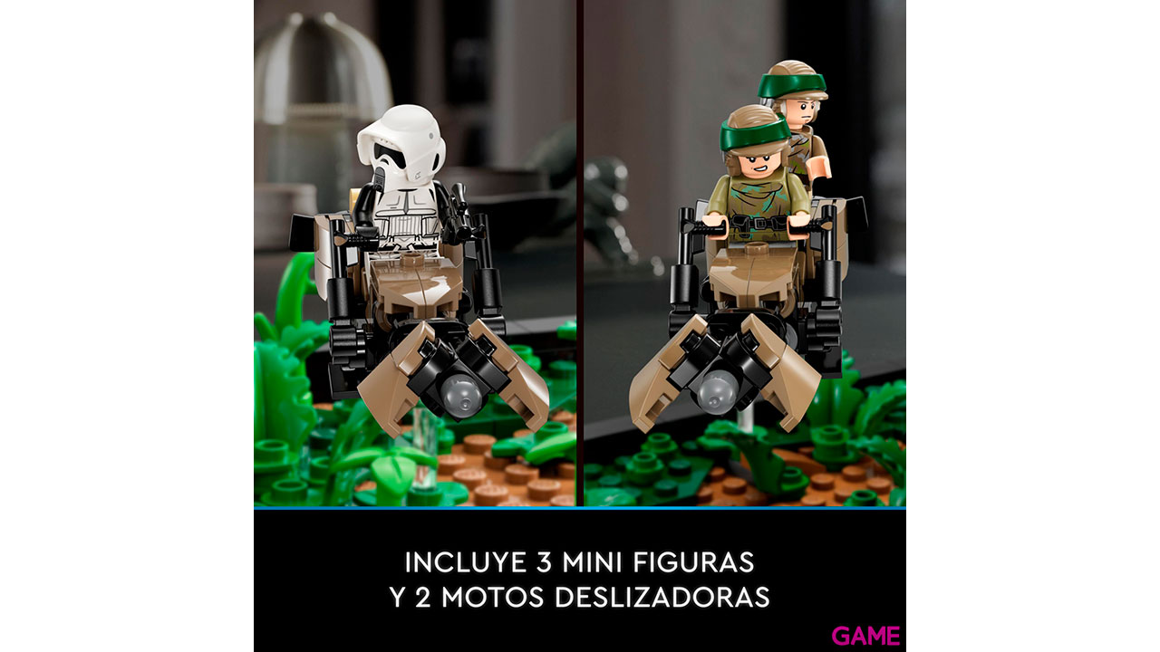 LEGO Star Wars: Diorama: Duelo de Speeders en Endor 75353-3