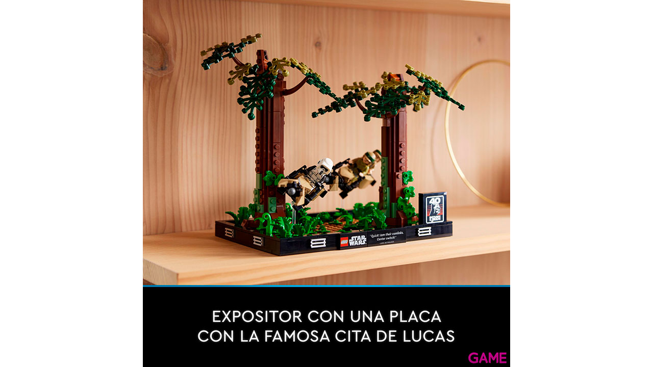 LEGO Star Wars: Diorama: Duelo de Speeders en Endor 75353-4