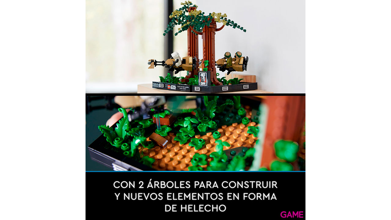 LEGO Star Wars: Diorama: Duelo de Speeders en Endor 75353-6