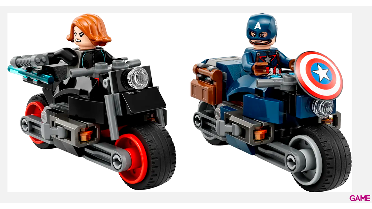 LEGO Marvel: Black Widow & Captain America motorcycle pursuit 76260-0