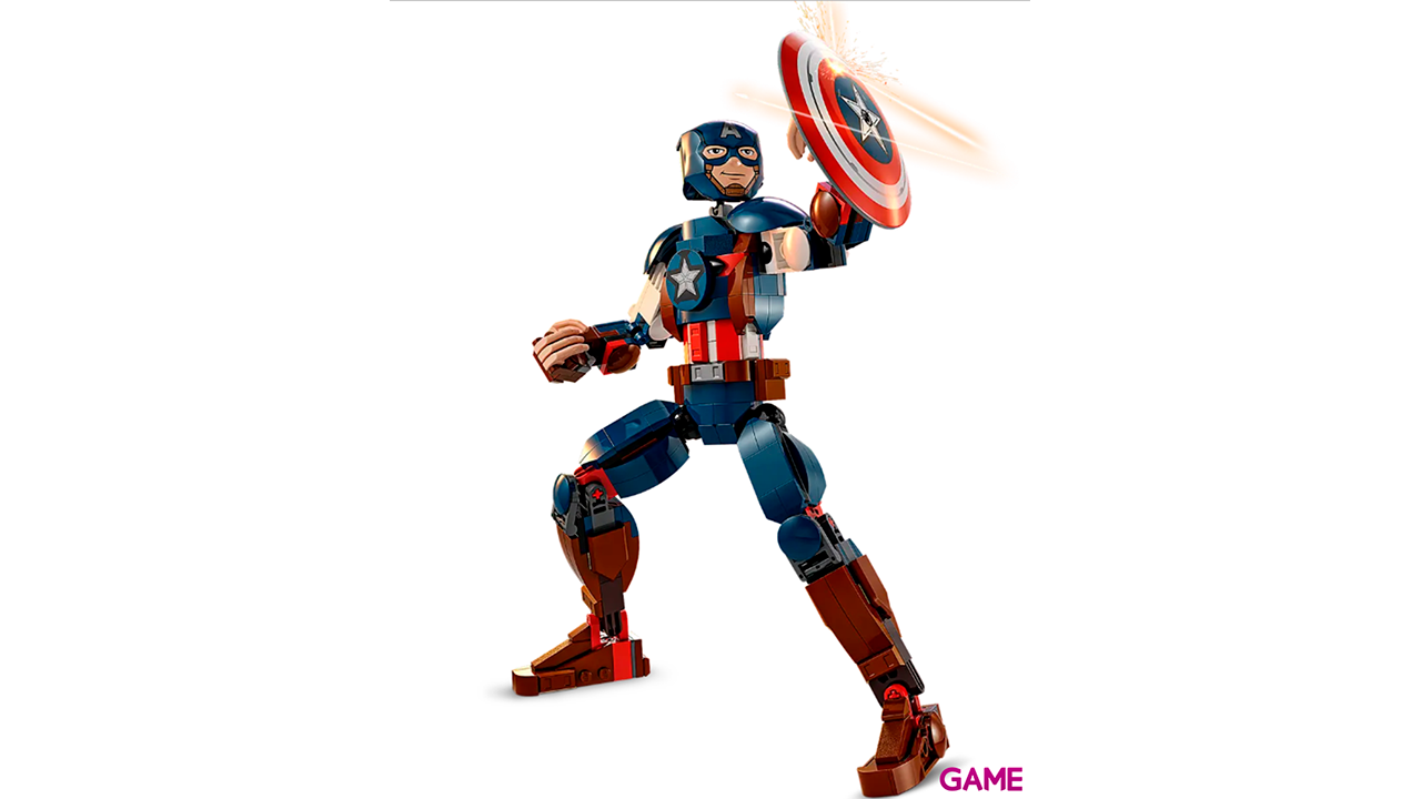LEGO Marvel: Captain America Buildable Figure 76258-2