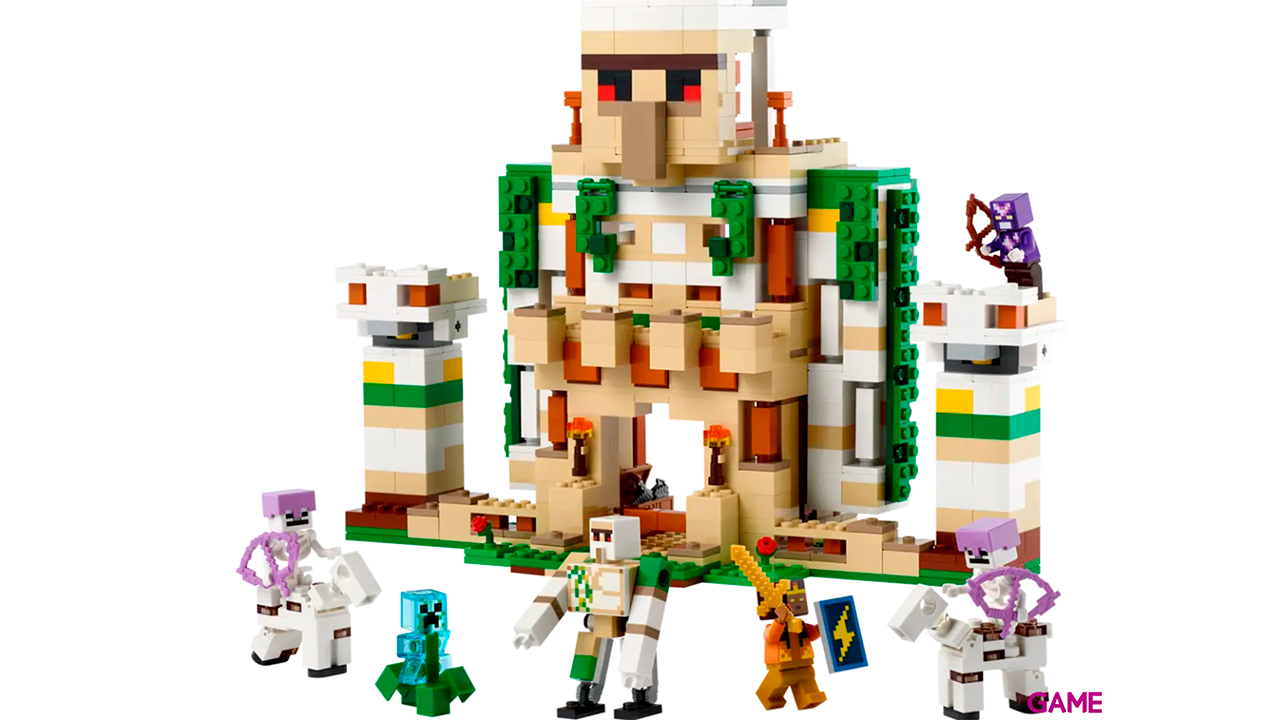 LEGO Minecraft: La Fortaleza del Gólem de Hierro 21250-0