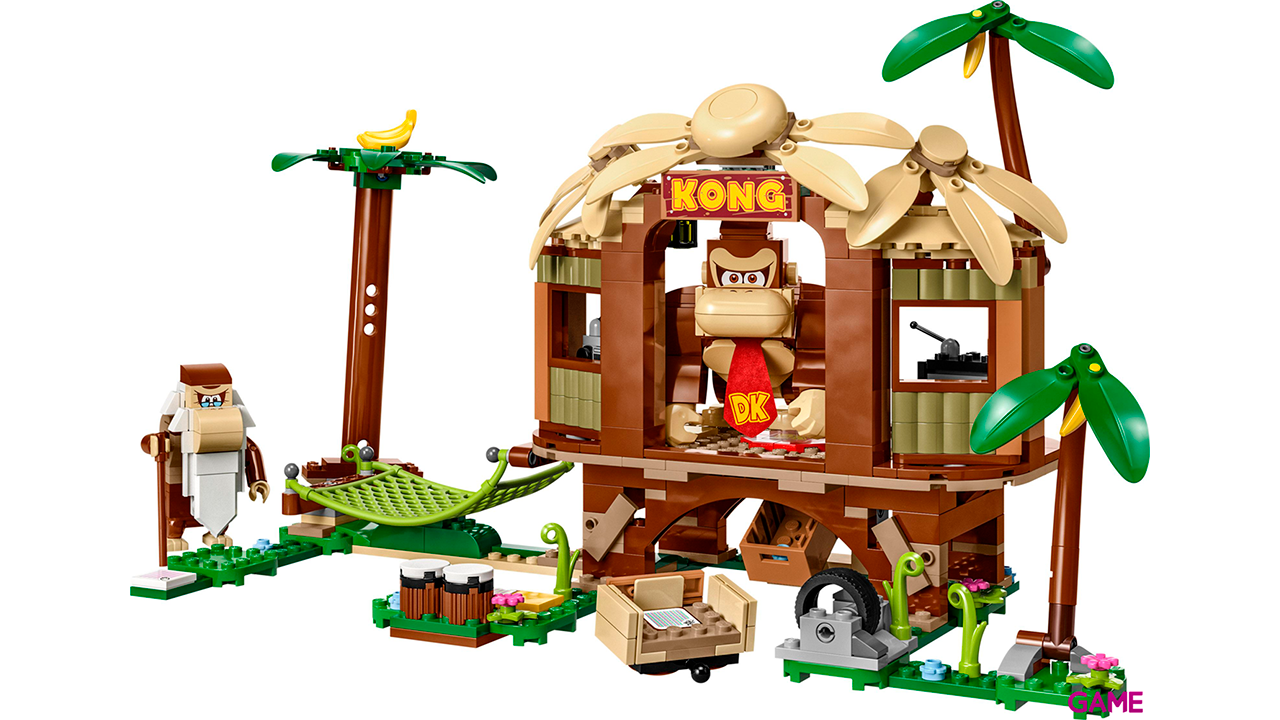 LEGO Super Mario Set de Expansión: Casa del Árbol de Donkey Kong-2