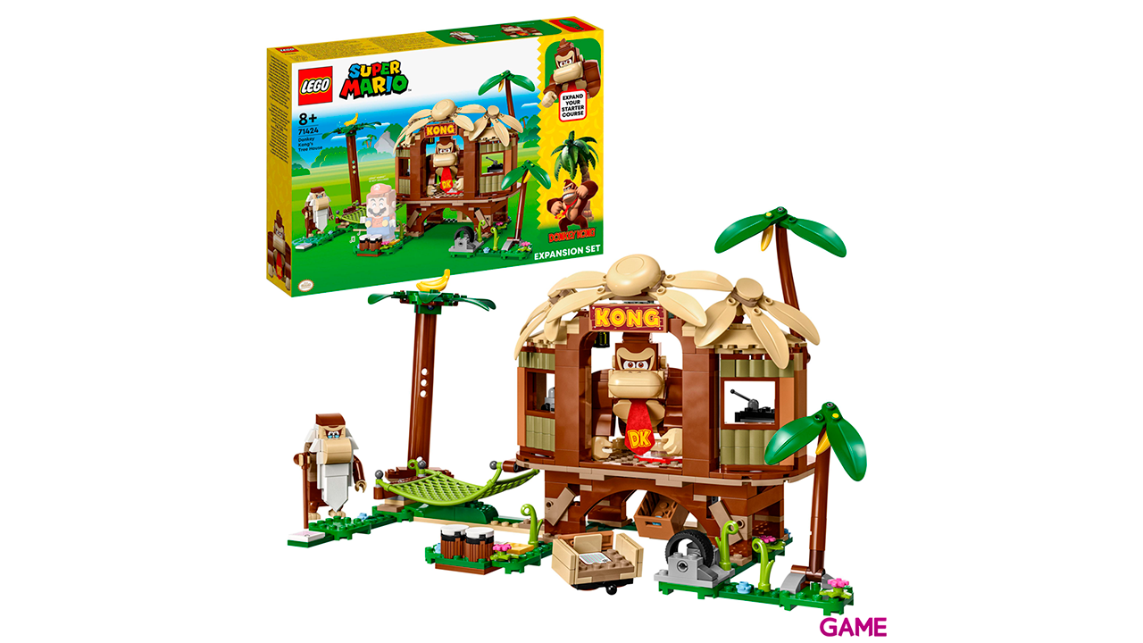 LEGO Super Mario Set de Expansión: Casa del Árbol de Donkey Kong-7