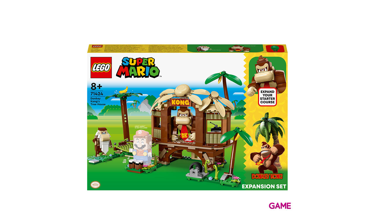LEGO Super Mario Set de Expansión: Casa del Árbol de Donkey Kong 71424-8
