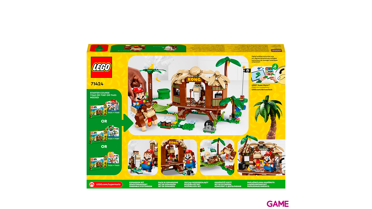LEGO Super Mario Set de Expansión: Casa del Árbol de Donkey Kong 71424-9