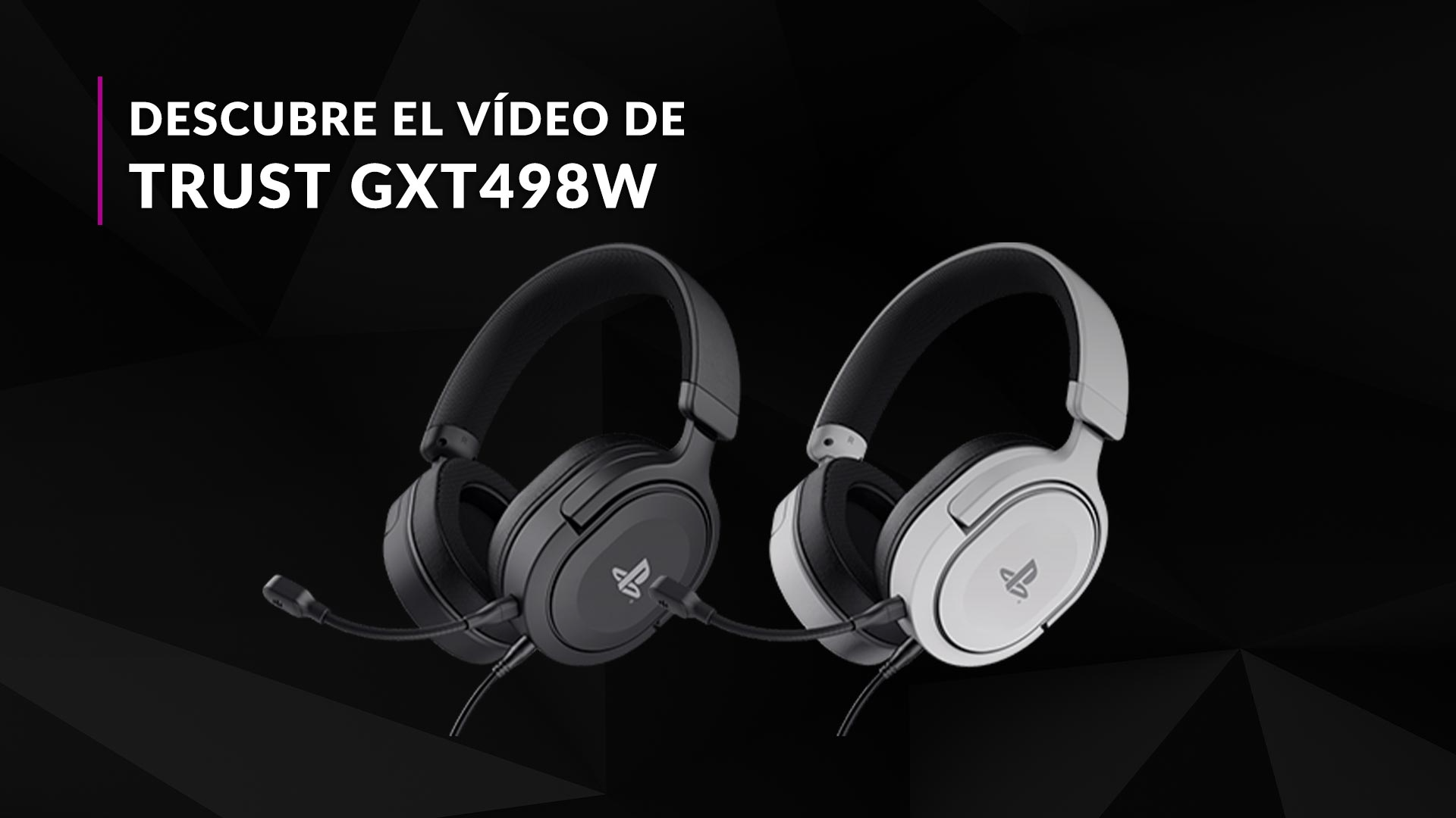 Trust GXT 498 Forta Headset Gaming Preto para PS5