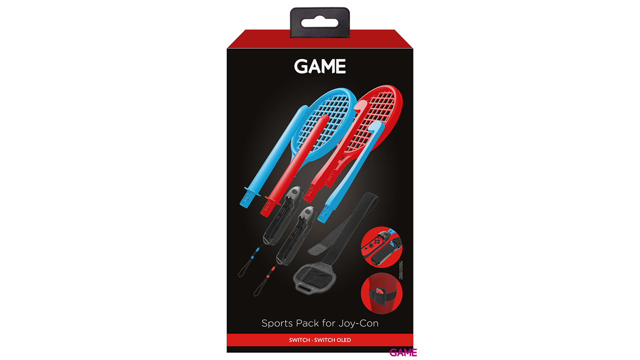 GAME GM32809 Pack Sports Kit 11en1 para Joy-Con Switch-0