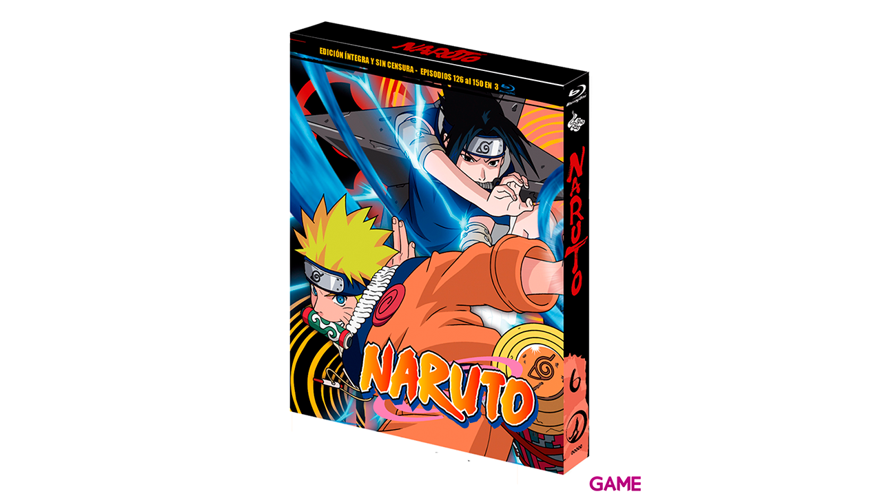 Naruto Bluray BOX 6 - Episodios 126 a 150-1