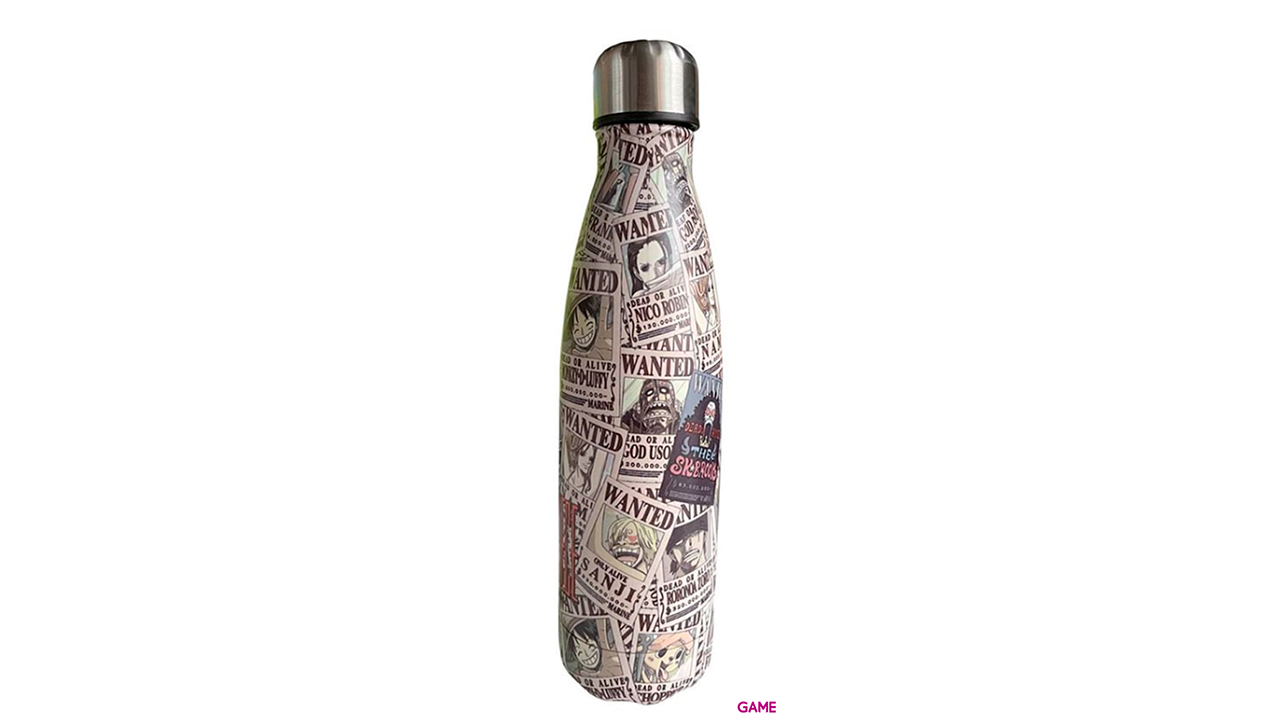 Botella One Piece Acero Inoxidable 500 ML Wanted-0