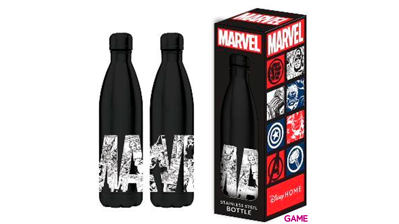 Botella Marvel  Acero Inoxidable 500 ML-0