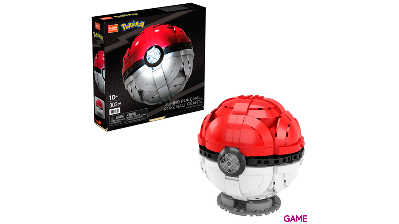 Puzle Pokemon Jumbo Mega Construx Pokeball 303p-0