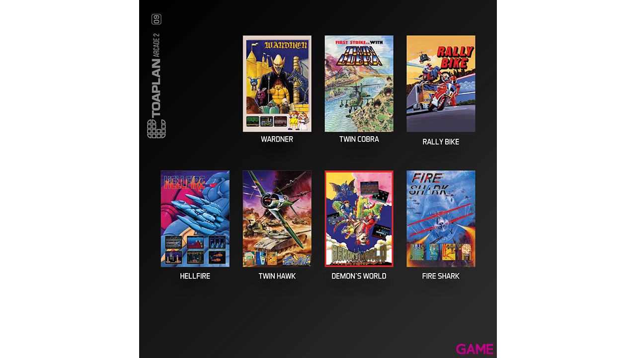 Cartucho Evercade Toaplan Arcade Collection 2-2