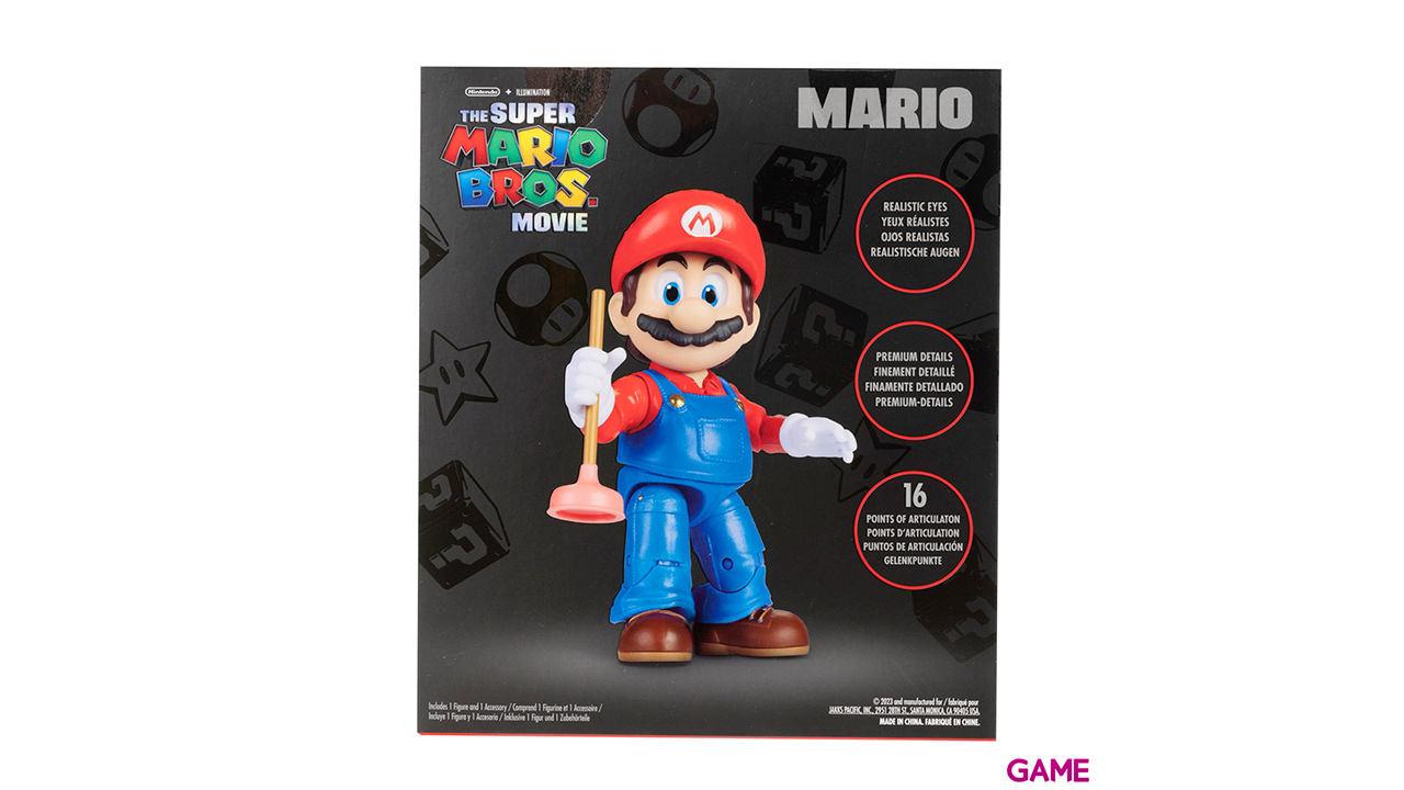 Figura Super Mario La Película Mario 13cm-6