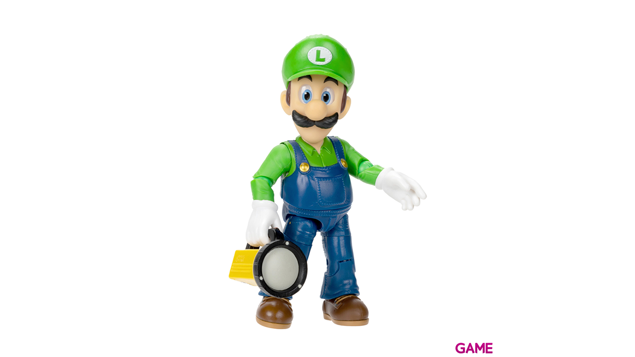 Figura Super Mario La Película Luigi 13cm-0