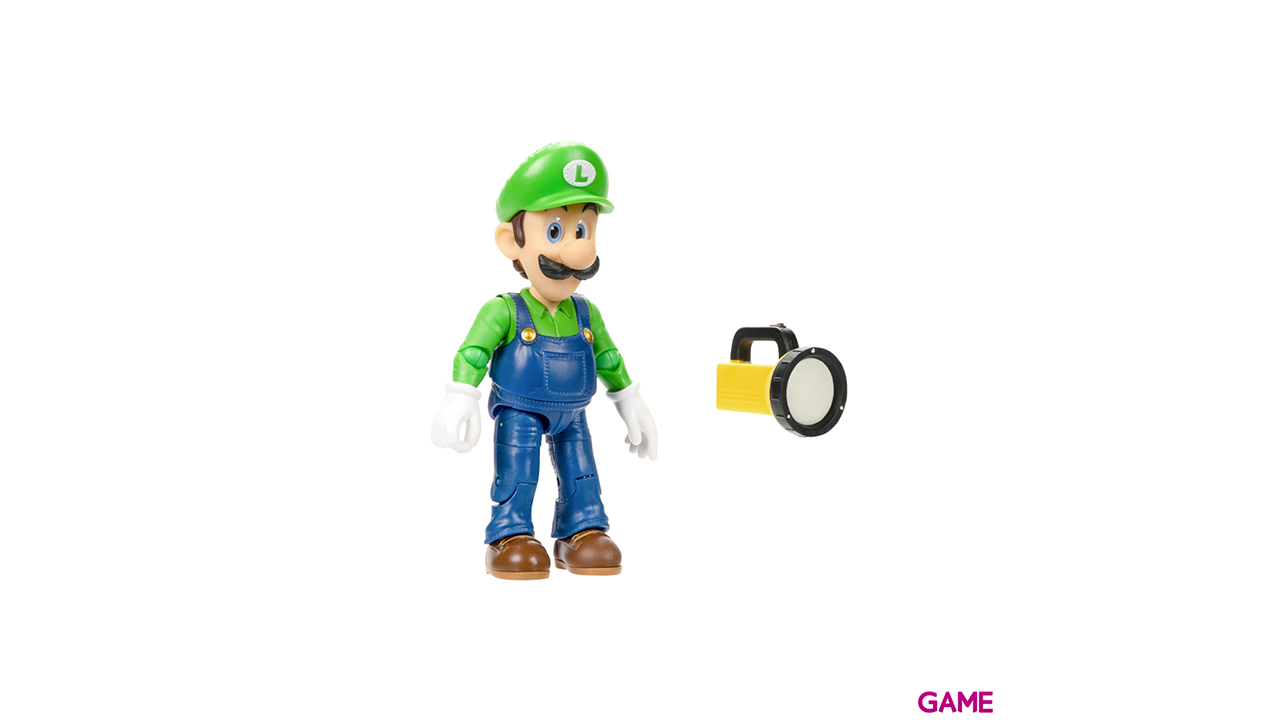 Figura Super Mario La Película Luigi 13cm-2