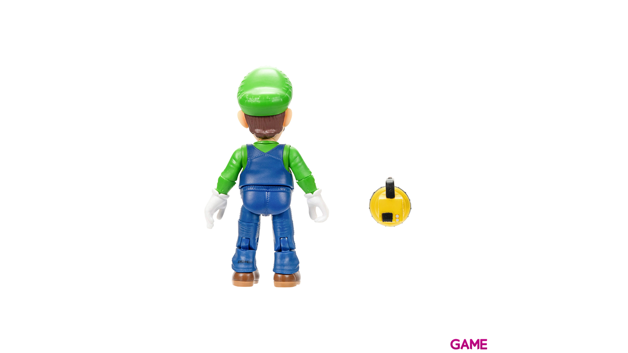 Figura Super Mario La Película Luigi 13cm-4