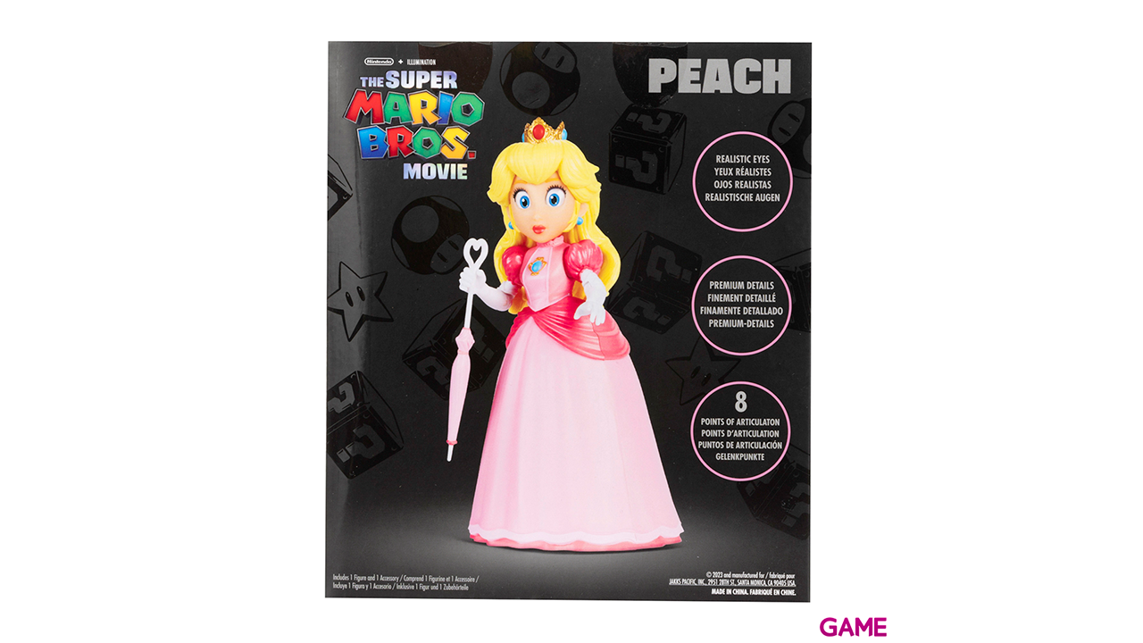 Figura Super Mario La Película Peach 13cm-6