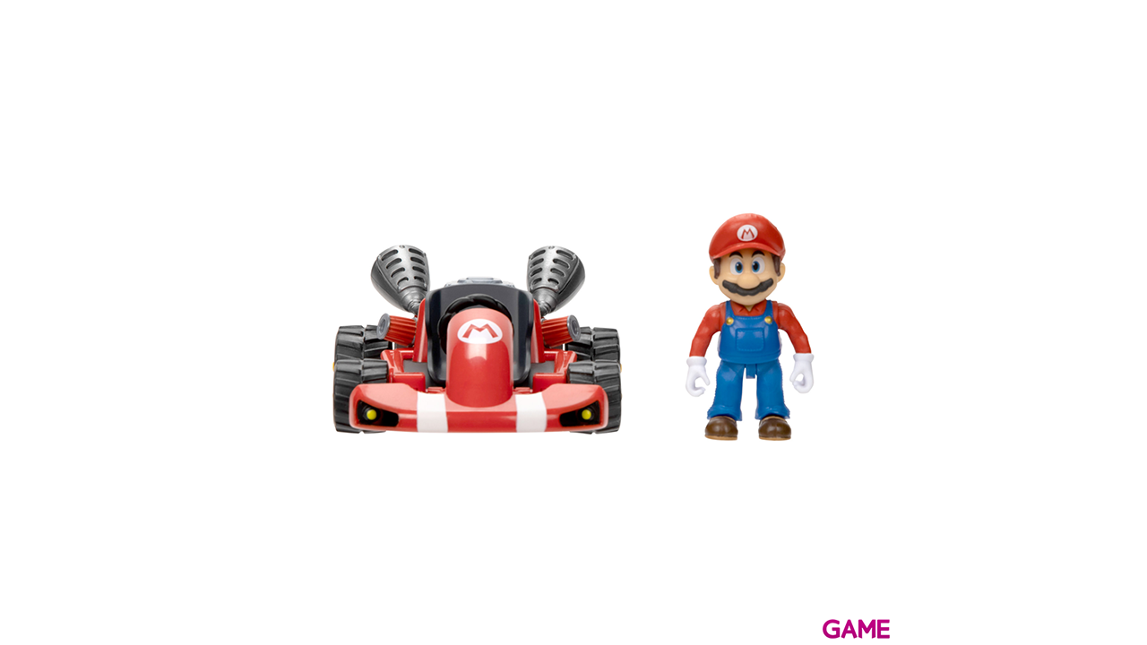 Figura Super Mario La Película Mario Kart 6cm-1