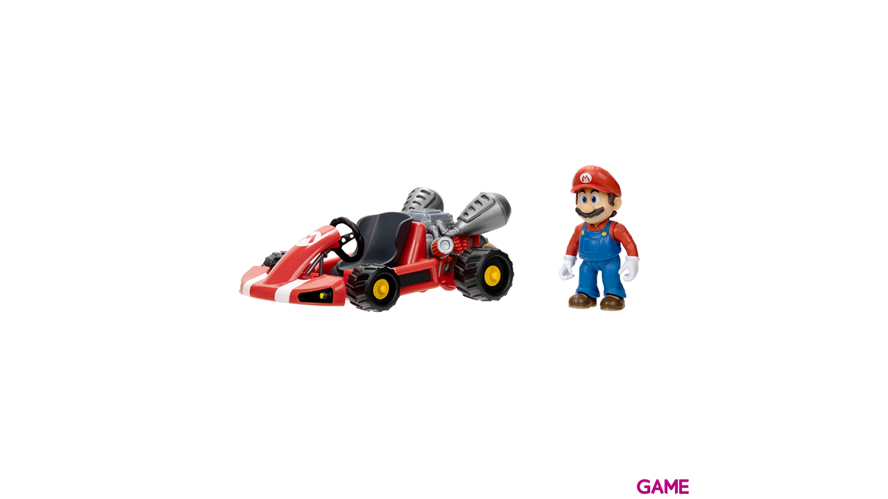 Figura Super Mario La Película Mario Kart 6cm-3