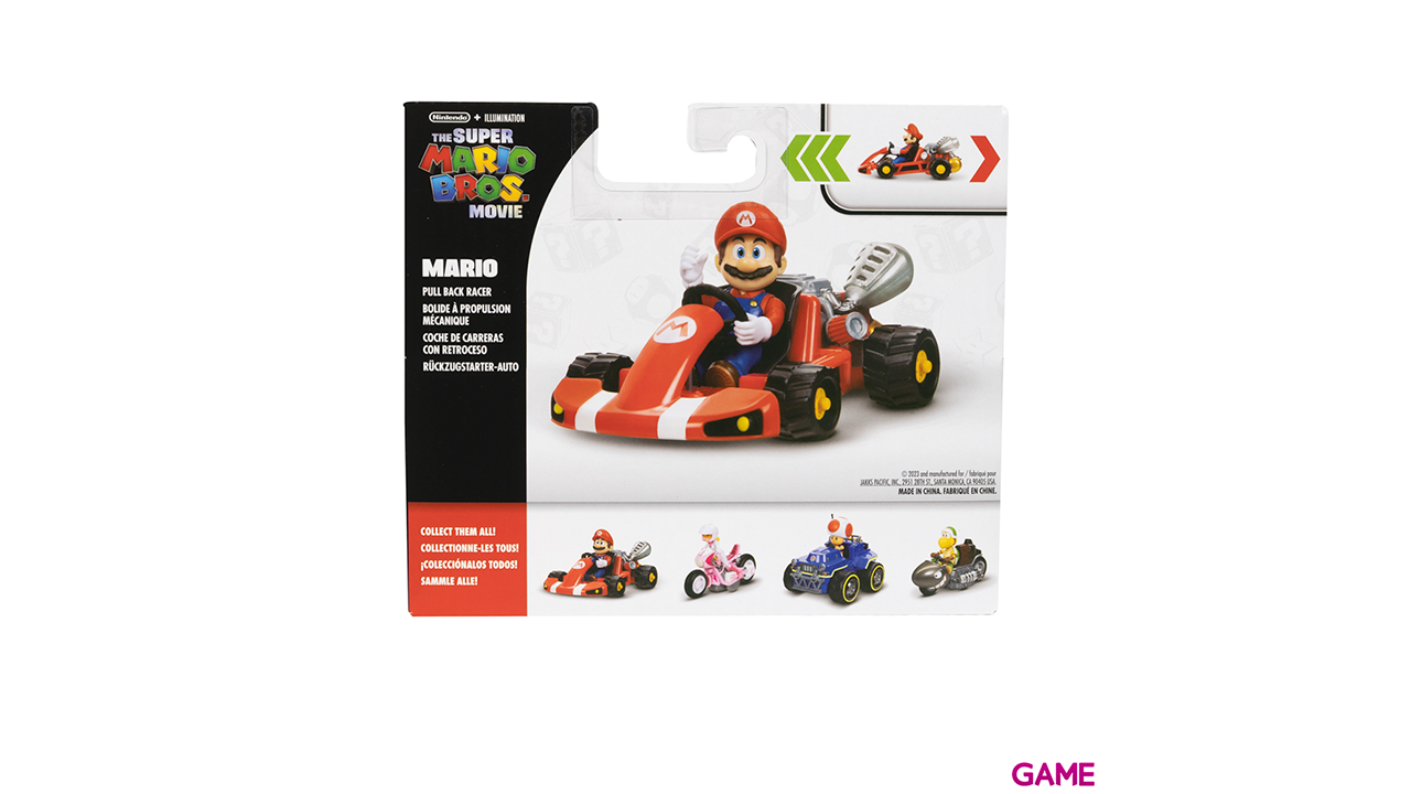 Figura Super Mario La Película Mario Kart 6cm-6