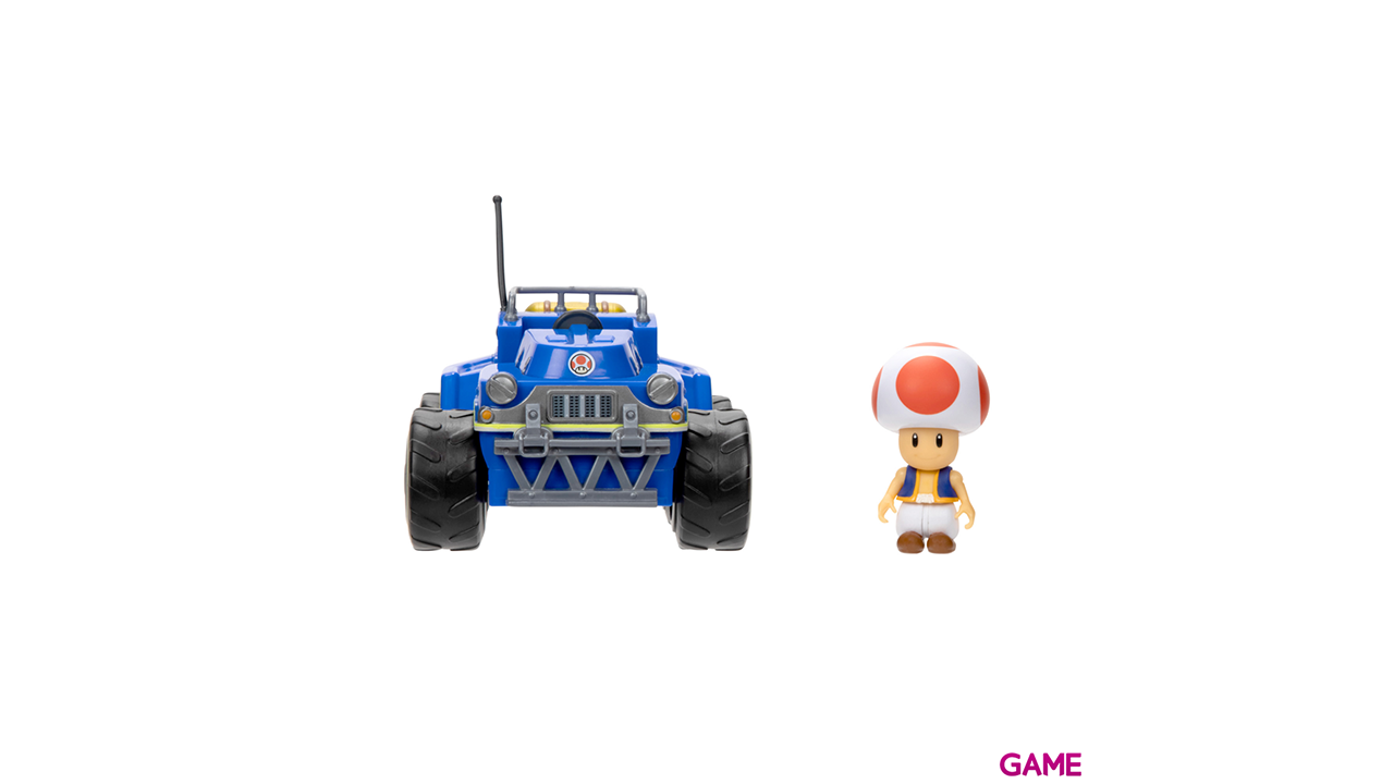 Figura Super Mario La Película Toad Kart 6cm-1