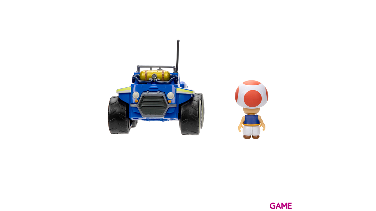 Figura Super Mario La Película Toad Kart 6cm-4