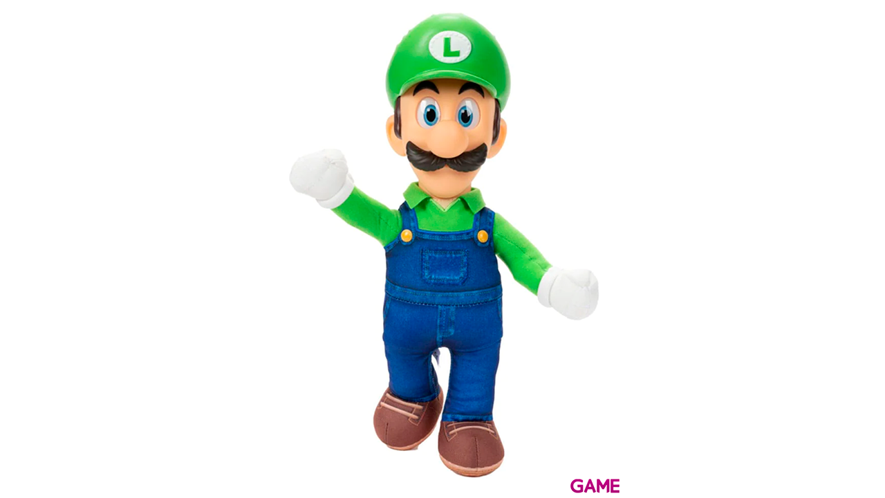 Figura Super Mario La Película Luigi 30cm-0