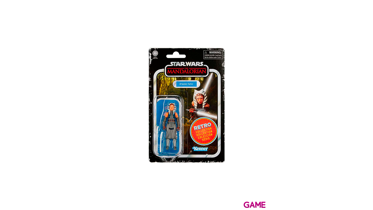 Figura Star Wars The Mandalorian Ahsoka Tano Colección Retro-3