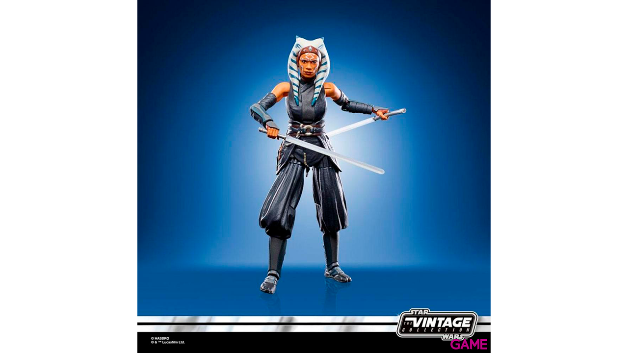 Figura Star Wars The Mandalorian Ahsoka Tano Corvus Colección Retro Vintage-2