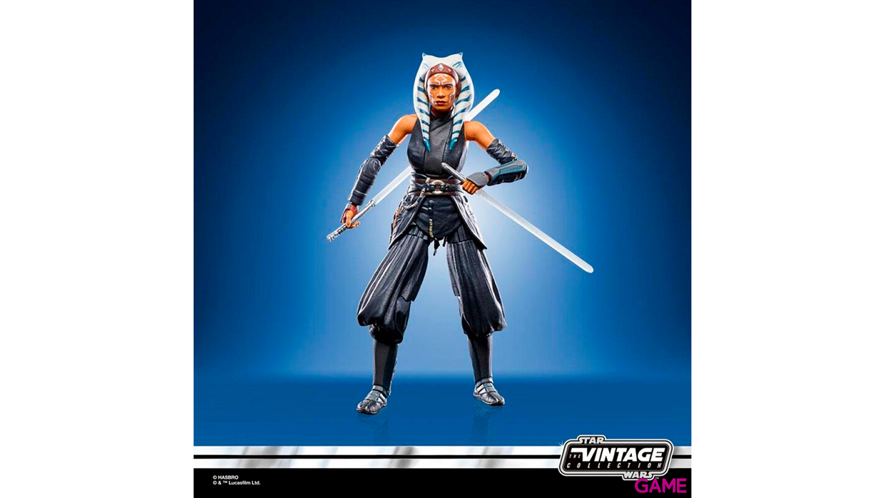 Figura Star Wars The Mandalorian Ahsoka Tano Corvus Colección Retro Vintage-3