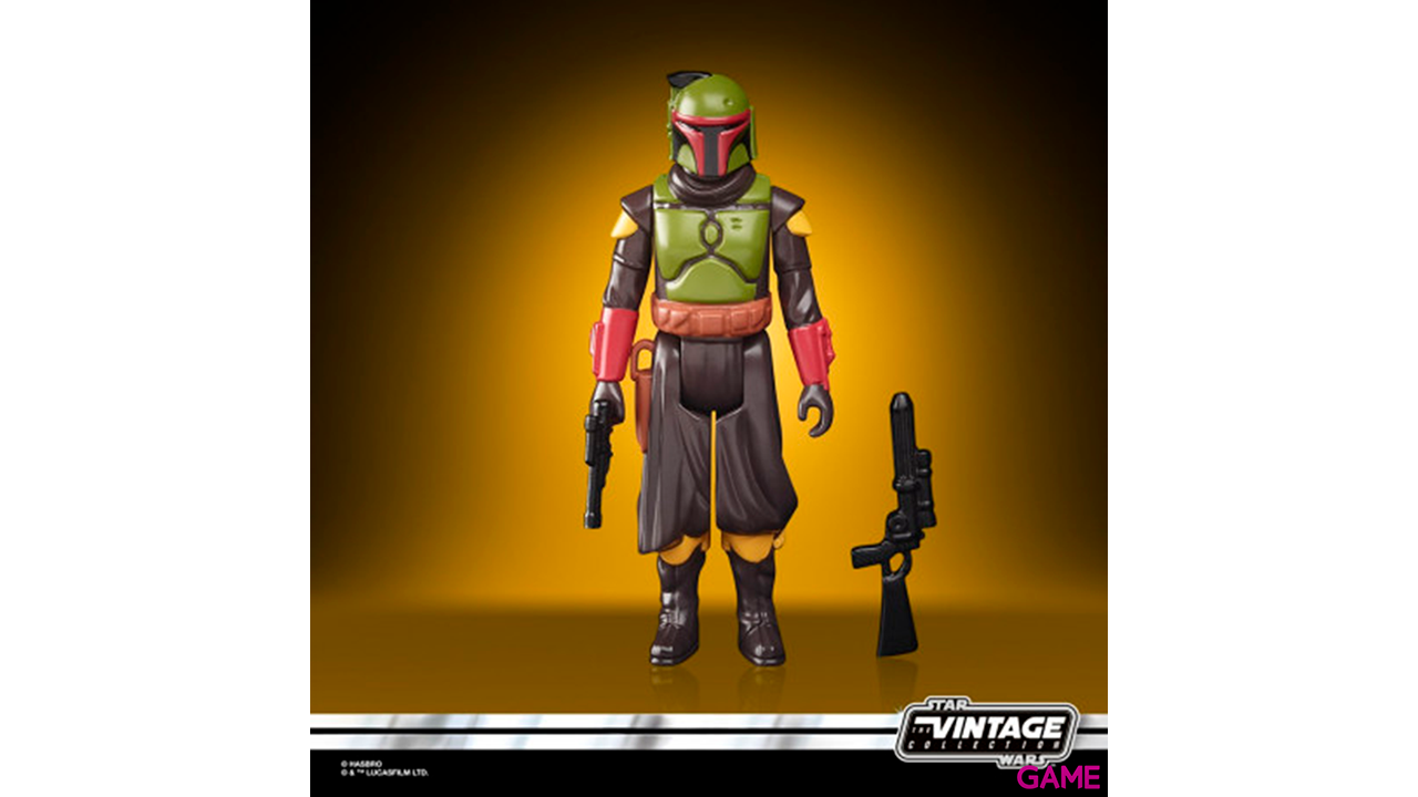 Figura Star Wars The Mandalorian Boba Fett Morak Colección Retro-1