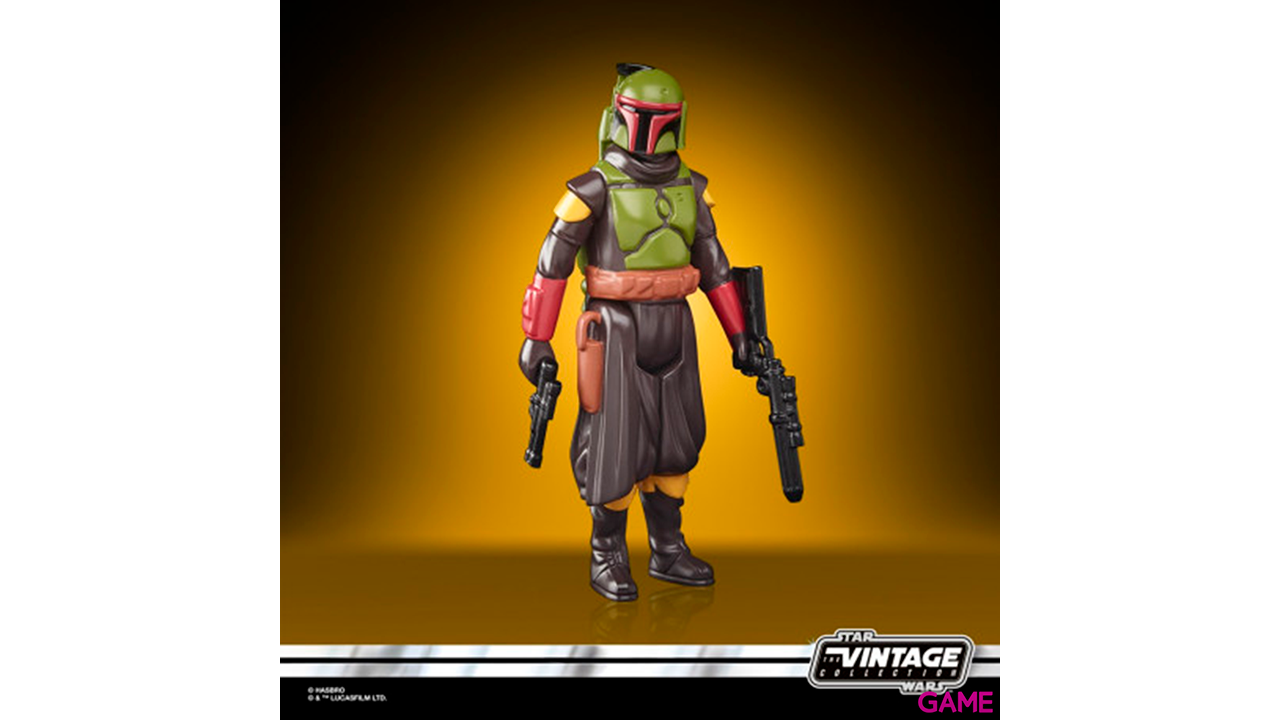 Figura Star Wars The Mandalorian Boba Fett Morak Colección Retro-3