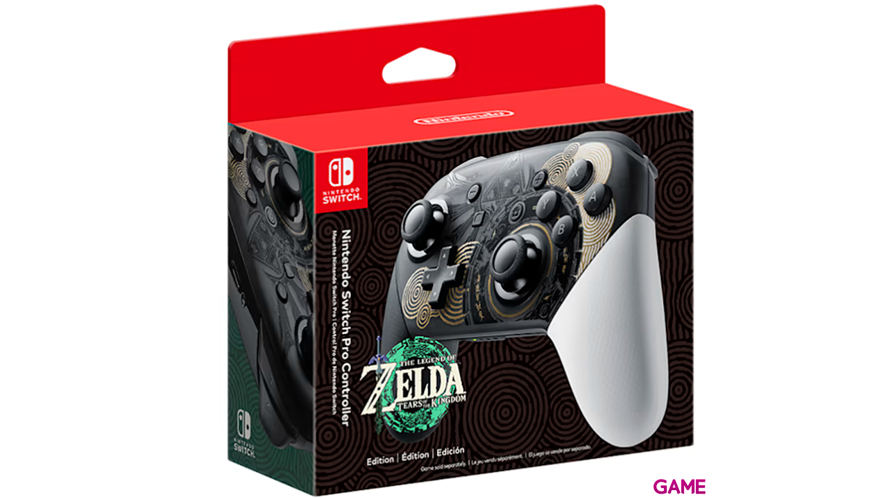 Nintendo Switch Pro-Controller Edición Limitada Zelda Tears of the Kingdom-0