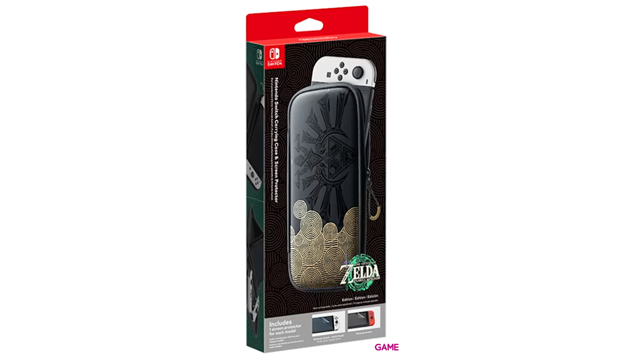 Nintendo Switch Set Accesorios Edición Limitada Zelda Tears of the Kingdom-0
