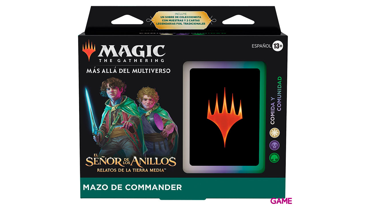 Mazo Commander Magic the Gathering: El Señor de los Anillos Español-2