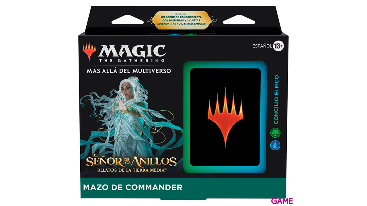 Mazo Commander Magic the Gathering: El Señor de los Anillos Español-3