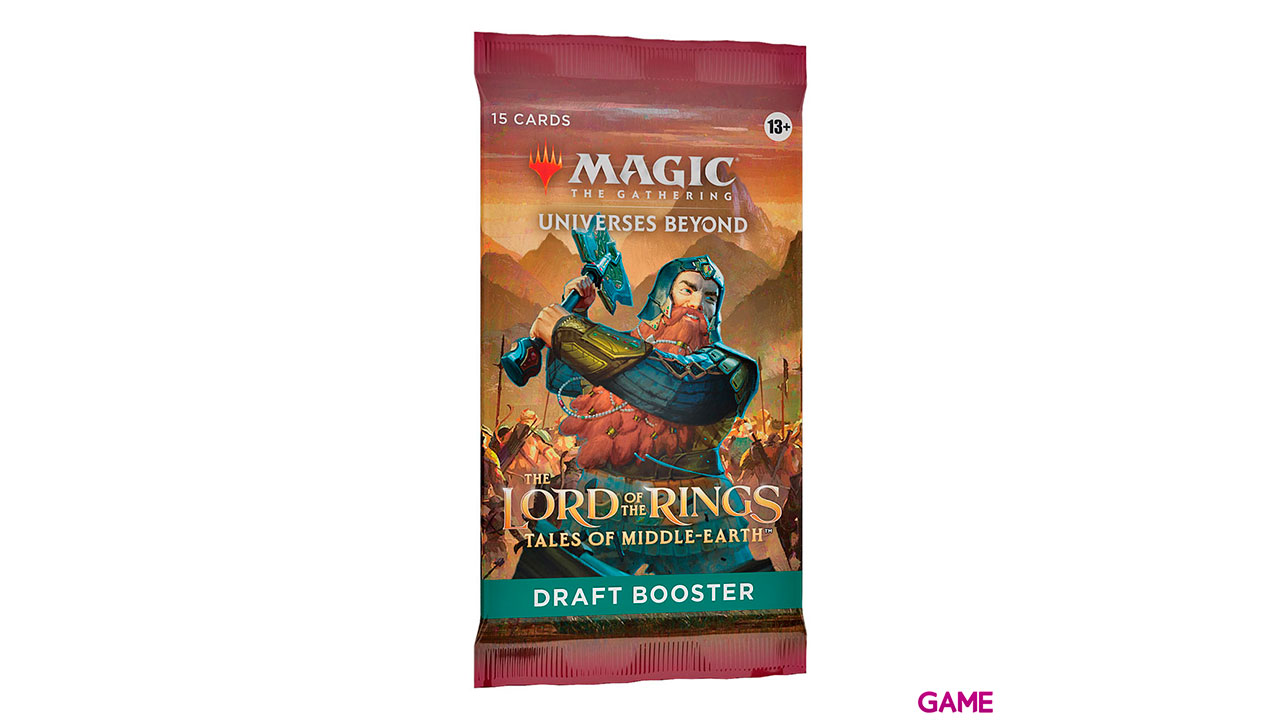 Sobre de cartas Magic the Gathering El Señor de los Anillos Draft Booste (Inglés)-0
