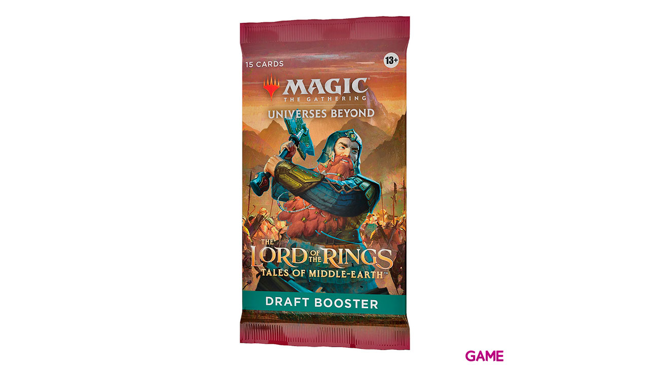 Sobre de cartas Magic the Gathering El Señor de los Anillos Draft Booste (Inglés)-2