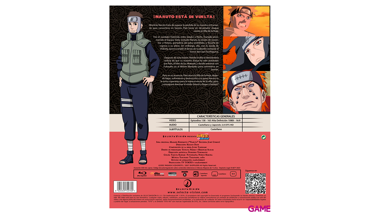 Naruto Shippuden Box 6 Episodios 138 a 163-2