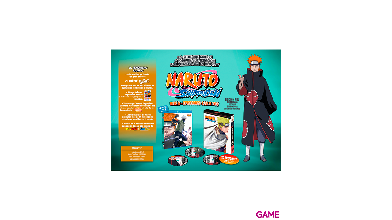Naruto Shippuden Box 6 Episodios 138 a 163-7
