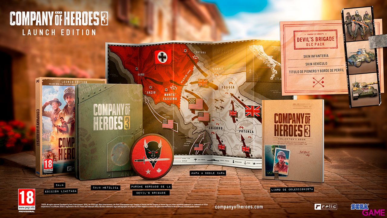 Company of Heroes 3 Limited Edition Metal Case-0