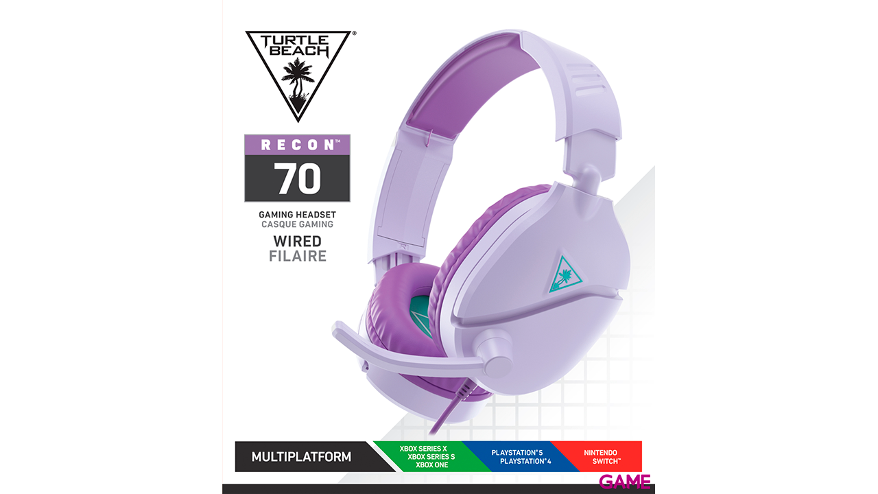Auriculares Turtle Beach Recon 70 Lavanda-0