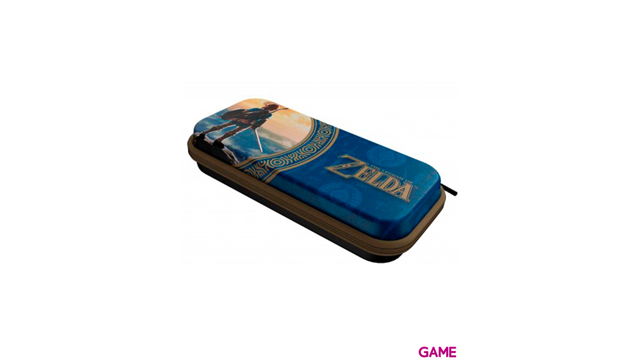 Funda PDP Deluxe Travel Case Zelda Hyrule Blue - Licencia oficial--2