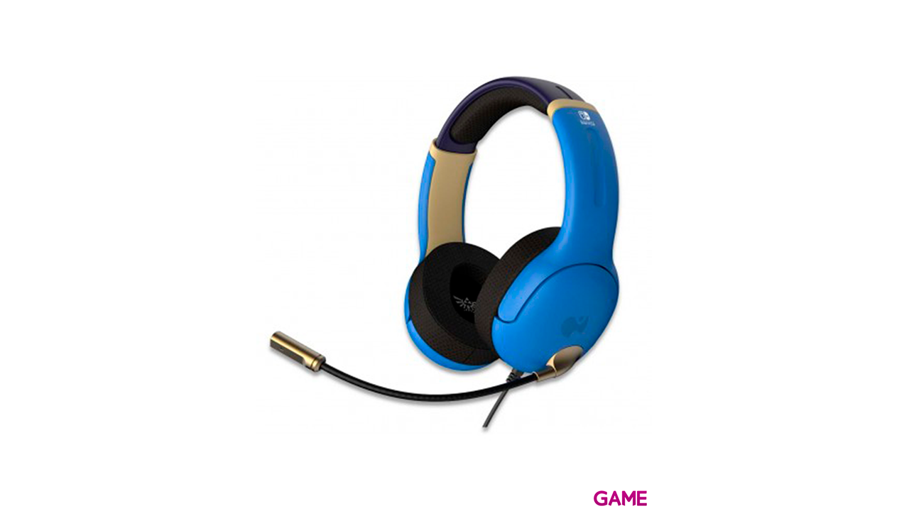 Auriculares PDP Airlite Zelda Hyrule Blue - Licencia oficial--0